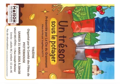 PFETTERHOUSE - soirée théâtrale le 21 Mars 2026 !