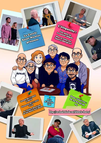 Sainte Marie aux Mines : Pièce de théâtre "L'Etiquette"