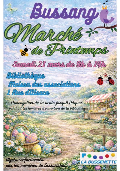 BUSSANG : marché de Printemps le 21 mars