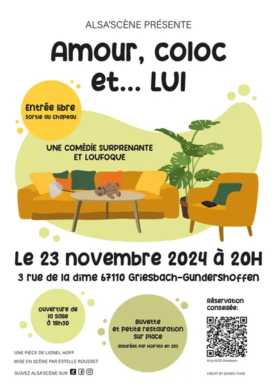 Amour, coloc et... Lui