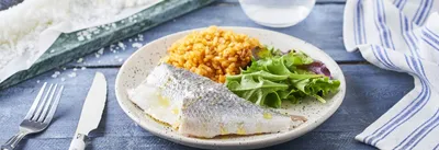 Bar en croute de sel