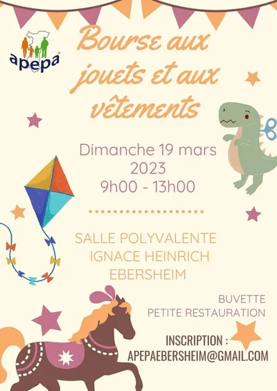 Bourse aux jouets  et aux Vêtement