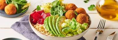Buddha bowl aux falafels