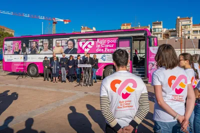 Cannes : trois journées de dépistage gratuit avec le Bus du Cœur des Femmes
