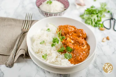 Perche à la sauce beurre de cacahouète et concentré de tomate