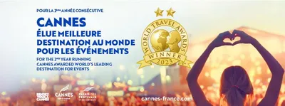 4/12/23 : Cannes : Meilleure destination mondiale événementielle