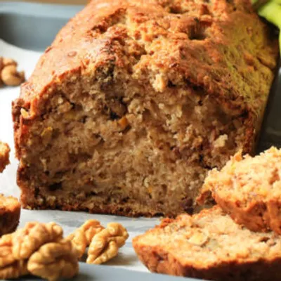 Gâteau moelleux aux noix sans farine