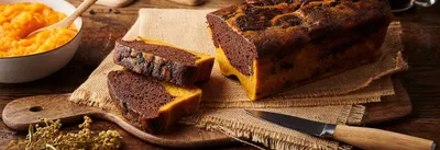 Cake marbré chocolat et potiron