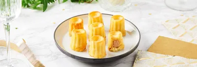 Cannelés salés, au foie gras