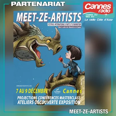 PARTENARIAT CANNES RADIO : MEET-ZE-ARTISTS