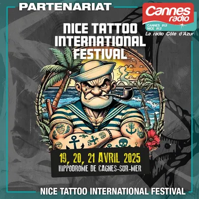 PARTENARIAT CANNES RADIO : NICE TATTOO FESTIVAL