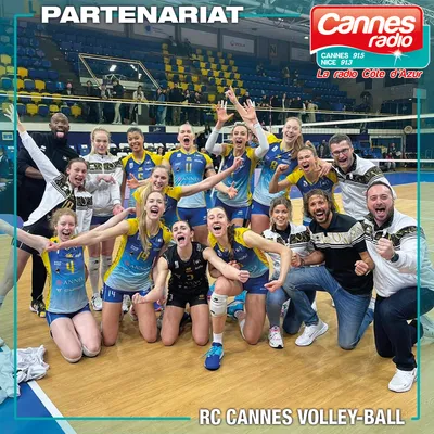 PARTENARIAT CANNES RADIO : RC CANNES VOLLEY-BALL
