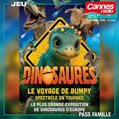 GAGNEZ DES PASS FAMILLE POUR "LE VOYAGE DE BUMPY" A NICE