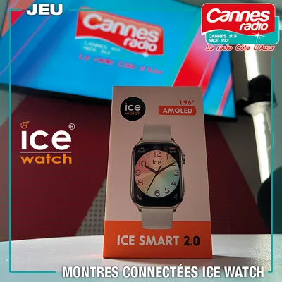 GAGNEZ UNE MONTRE CONNECTEE ICE WATCH