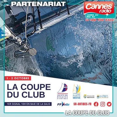 AGENDA : LA COUPE DU CLUB 1 ET 2/10/22  A ANTIBES