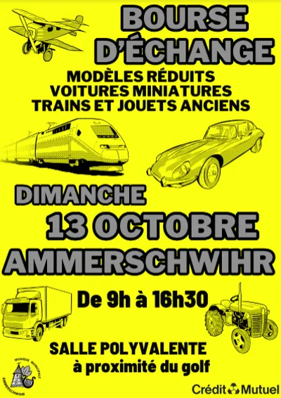 Bourse d'échange de modèles réduits 