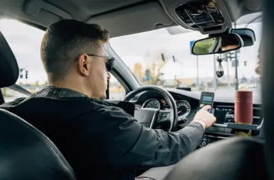 Sécurité routière : le danger des smartphones au volant