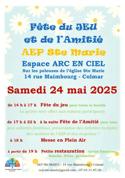 Fête du jeu et de l'amitié à Colmar