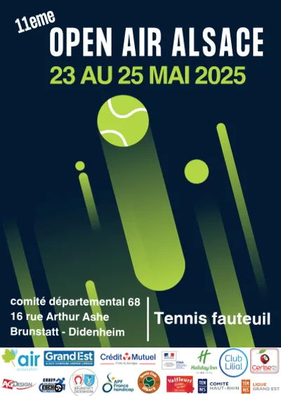 Open Air Alsace 2025 Tournoi de tennis-fauteuil
