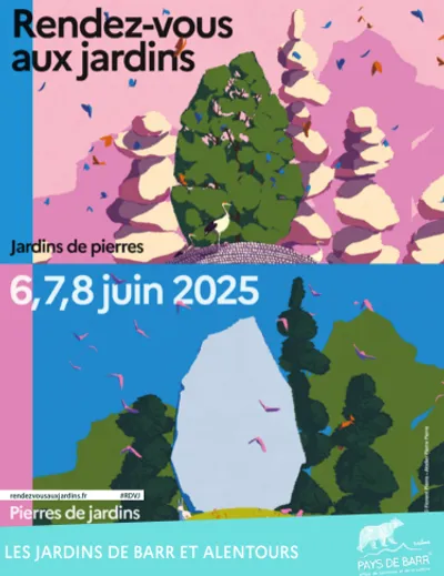 Rendez-vous aux Jardins 2025 : "Jardins de pierres, pierres de jardins"