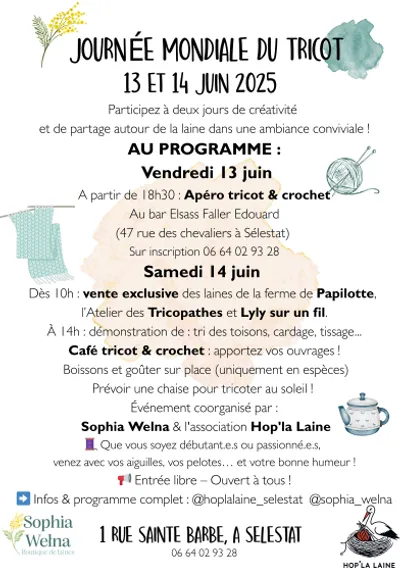 Journée Mondiale Du Tricot 