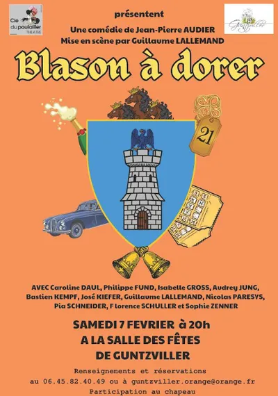 Blason à dorer