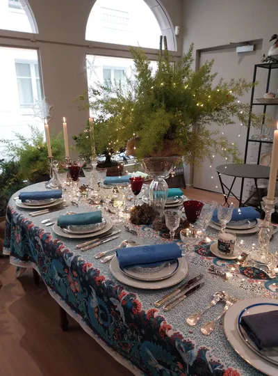 L'étoffe de Noël de Mulhouse sublime la table