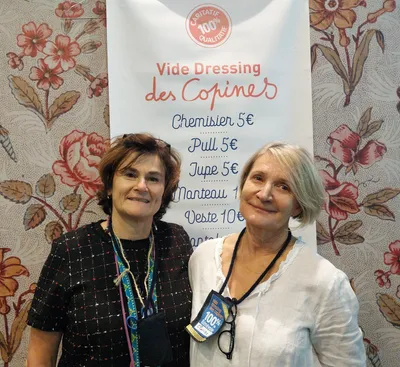 Anne-Sophie et Clarisse