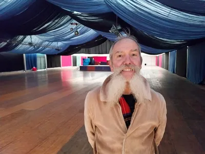 Roland, infatigable bénévole du carnaval de Jettingen 