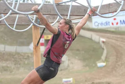 Anouk Garnier, championne de course à obstacles,