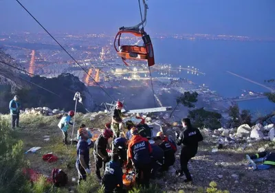 Turquie, accident de téléphérique