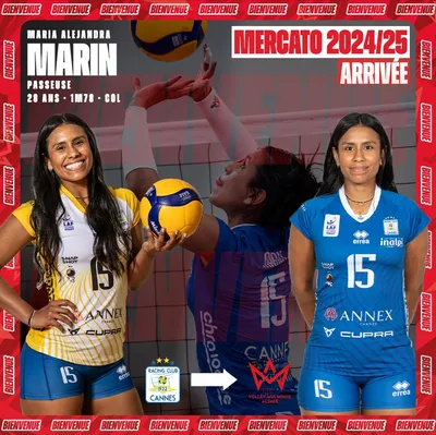 Maria Alejandra Marin revient jouer pour l'équipe de Volley Mulhouse Alsace