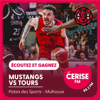 Cerise FM - S18 - Mustangs vs Tours carré