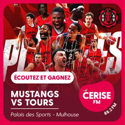 Cerise FM - S21 - Mustangs vs Tours carré