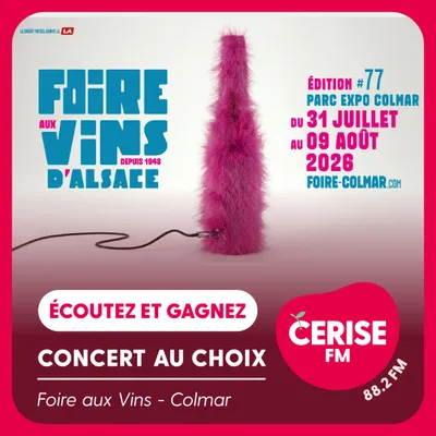 Cerise FM - S28 - Foire aux Vins Colmar carré