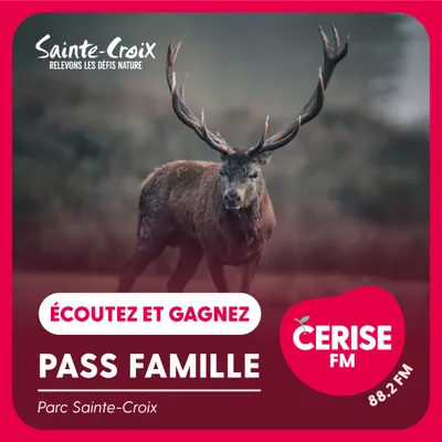 Cerise FM - S39 - Pass Famille Parc Sainte-Croix carré