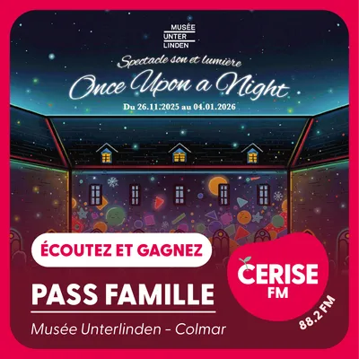 Cerise FM - S48 - Musée Unterlinden pass famille carré