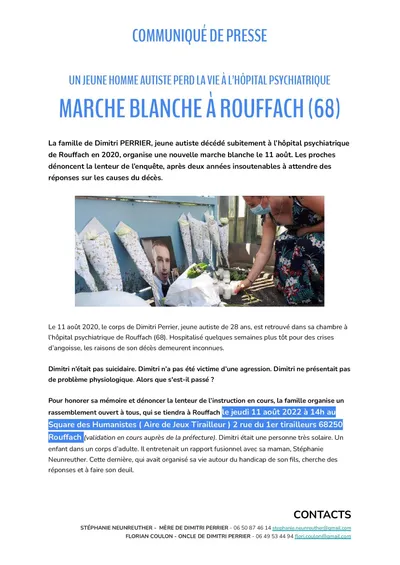 MARCHE BLANCHE À ROUFFACH (68)