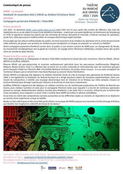 NARR - Le concert