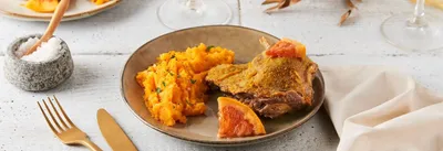 Confit de canard au pamplemousse