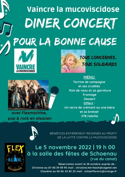 Gala de bienfaisance au profit de la lutte contre la mucoviscidose