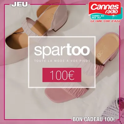 JEU SPECIAL FÊTE DES MERES : GAGNEZ UN BON D'ACHAT DE 100€ CHEZ SPARTOO.COM