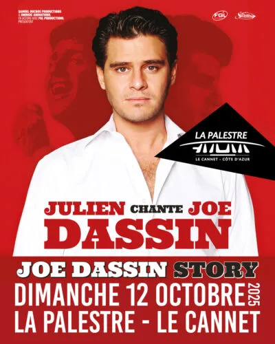 Julien Dassin, fils du célèbre chanteur Joe Dassin, se produira à la Palestre au Cannet