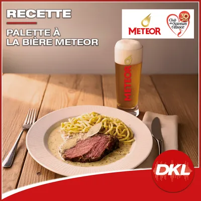 Palette à la bière Meteor