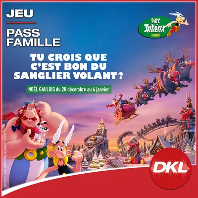 DKL - S48 - Pass famille Parc Astérix