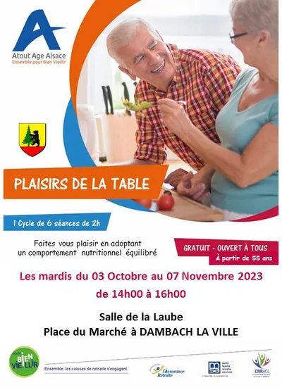 "Plaisirs de la table"