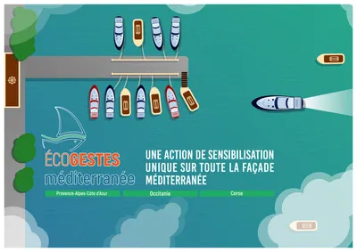 Ecogestes Méditerranée: une action de sensibilisation unique sur toute la façade Méditerranée