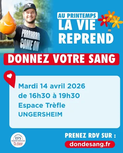 UNGERSHEIM : don du sang !