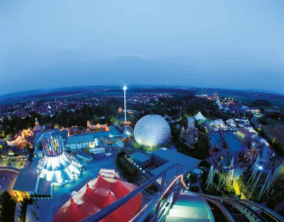 Europa Park de nuit