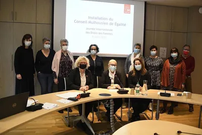 Conseil mulhousien égalité 8 mars 2022 Mulhouse